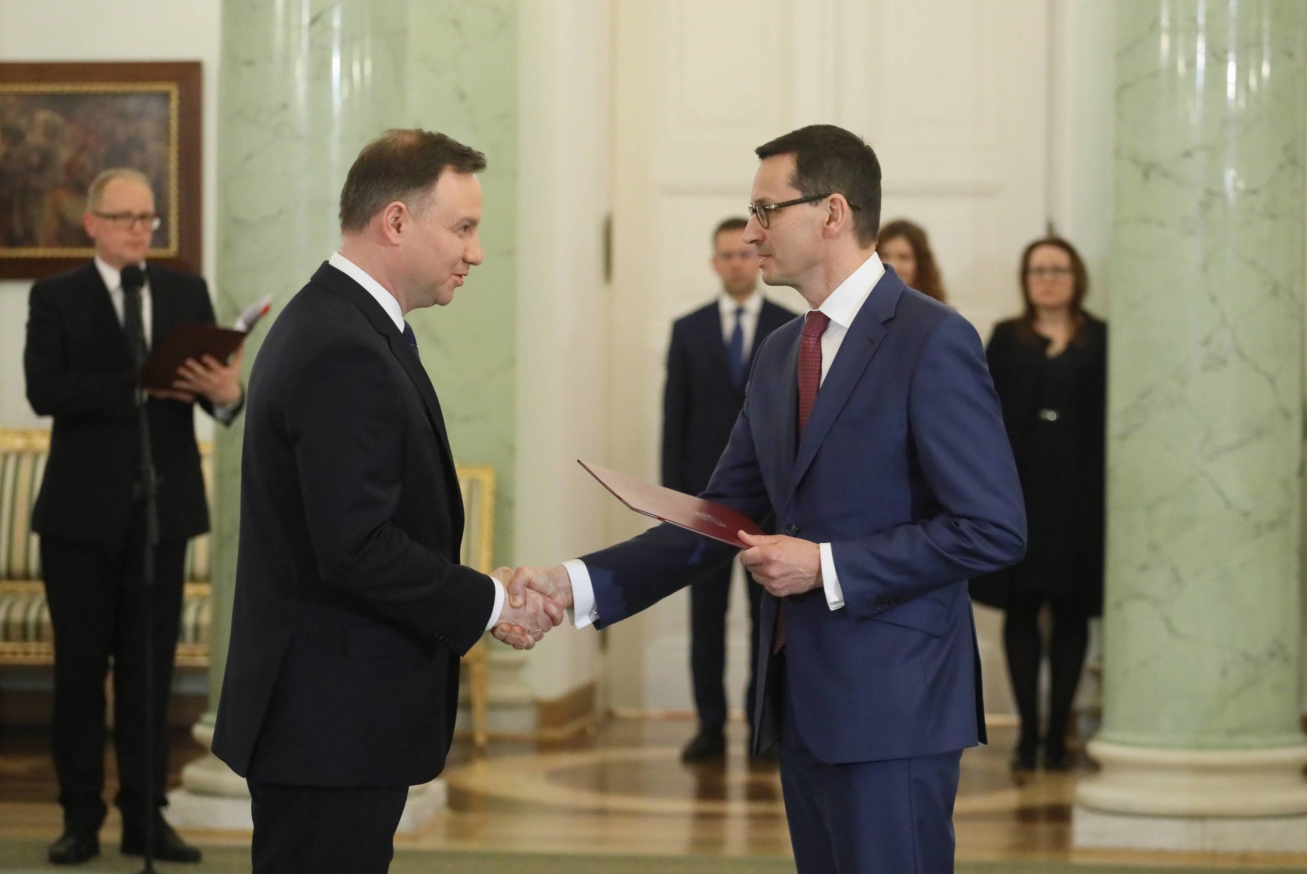 Desygnacja Mateusza Morawieckiego na premiera