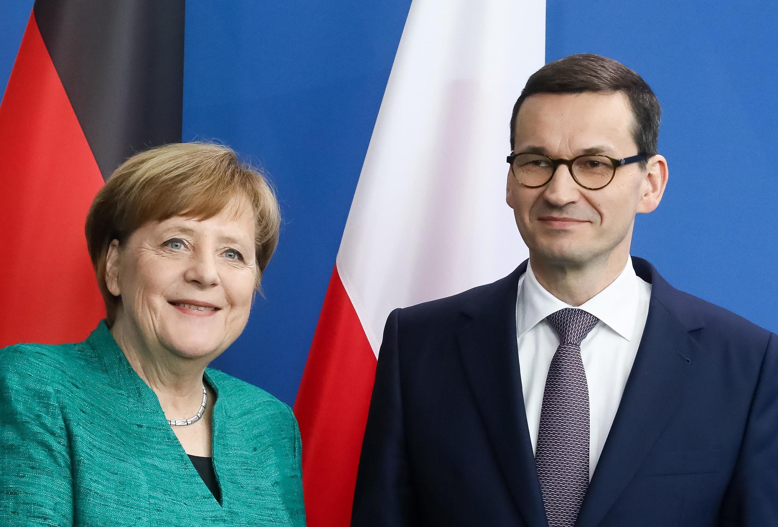 Angela Merkel, Mateusz Morawiecki