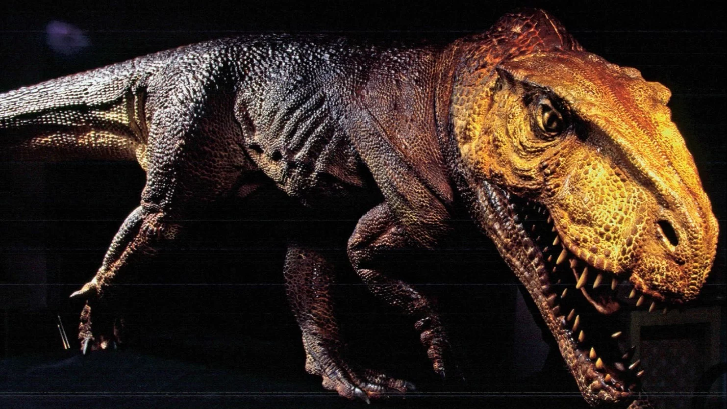 Pełnowymiarowa rekonstrukcja dinozaura teratosaurusa, którego szczątki zostały znalezione podczas wykopalisk w Krasiejowie. Jej autorką jest Magdalena Szubert