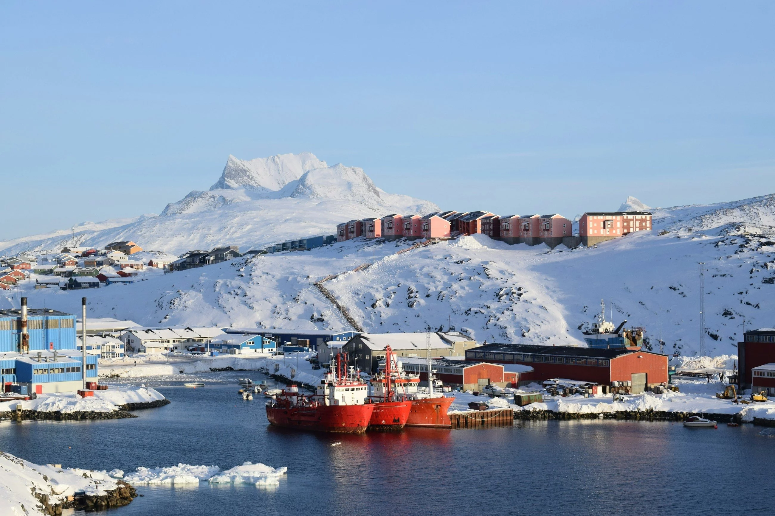 Grenlandia, Nuuk. Zdj. ilustracyjne