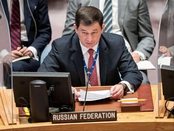 Dmitrij Polanski, zastępca ambasador Rosji przy ONZ