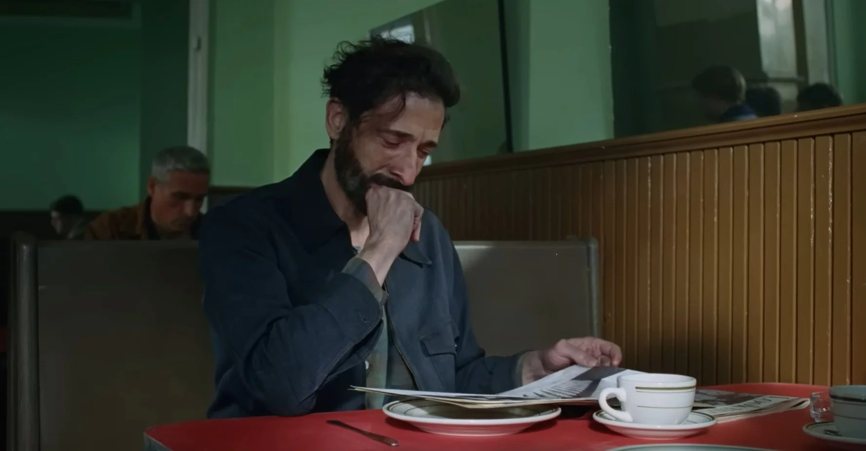 Kadr z filmu "Brutalista"