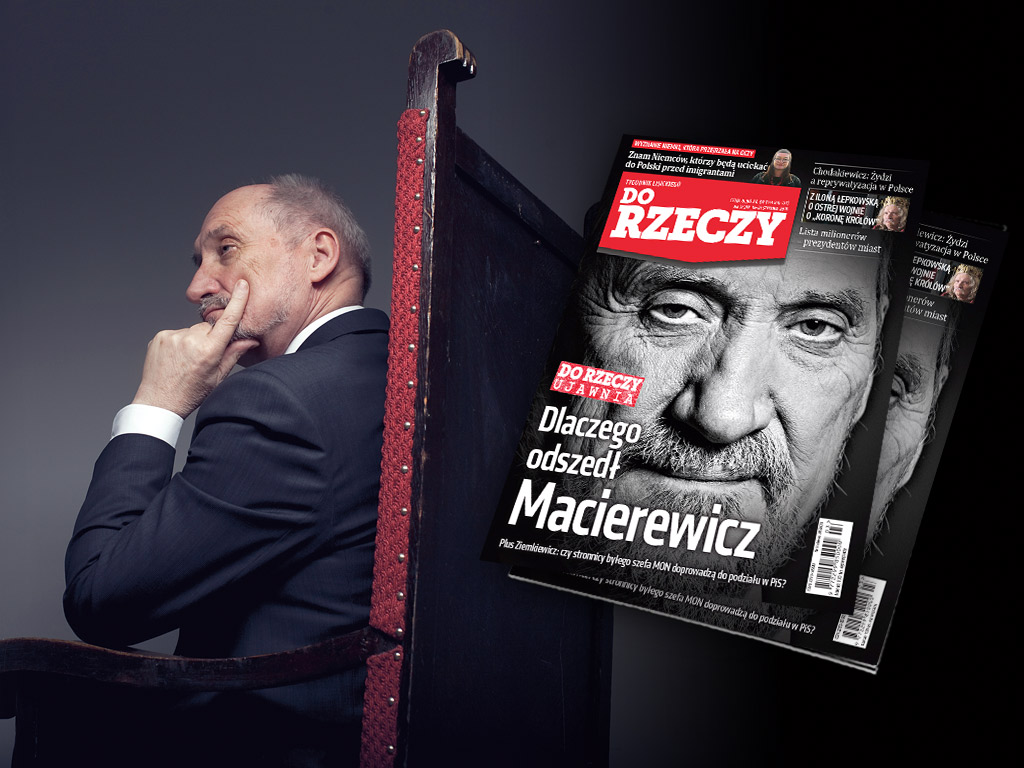 Antoni Macierewicz na okładce najnowszego numeru tygodnika "Do Rzeczy"