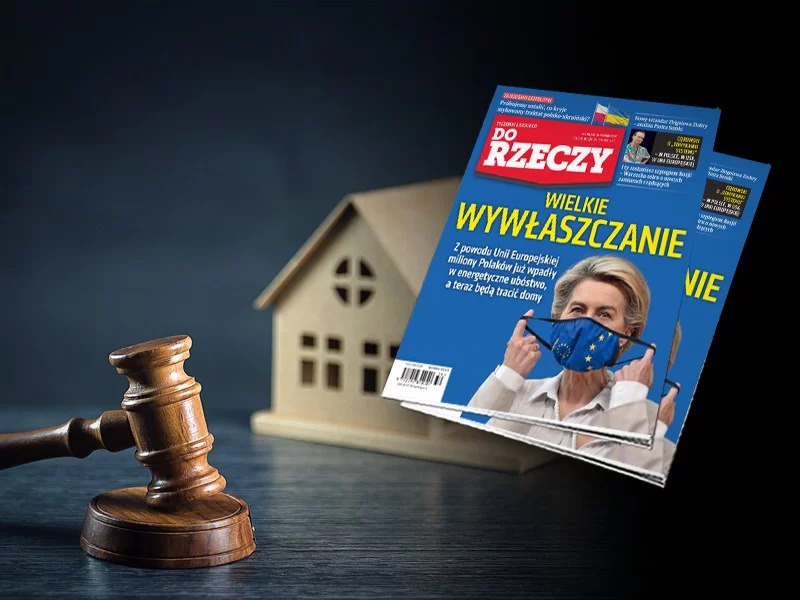 Przewodnicząca Komisji Europejskiej Ursula von der Leyen na okładce nowego numeru tygodnika "Do Rzeczy"