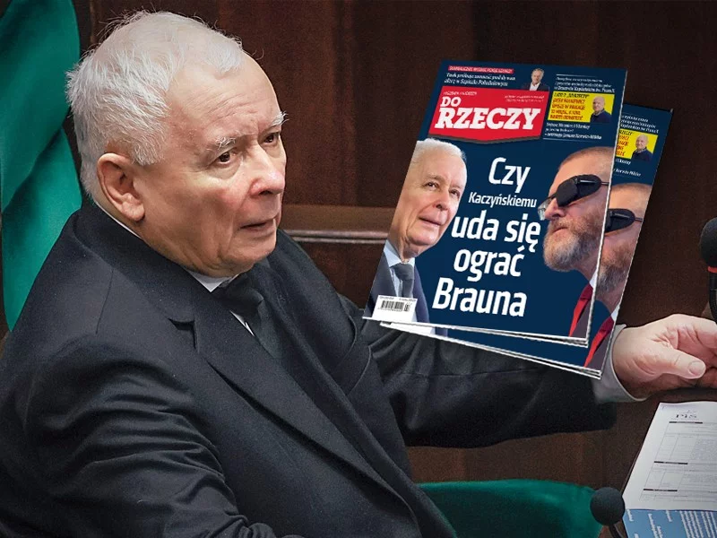 "Do Rzeczy" nr 27: Czy Kaczyńskiemu uda się ograć Brauna