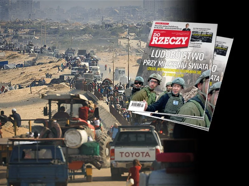 "Do Rzeczy" nr 40: Ludobójstwo przy milczeniu świata. Izrael bezpardonowo rozprawia się ze Strefą Gazy