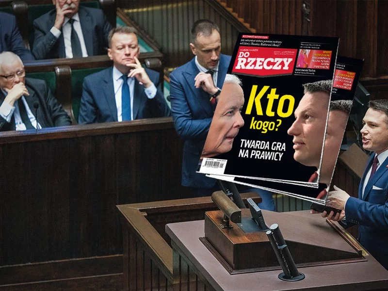 "Do Rzeczy" nr 41:  Kto kogo? Twarda gra na prawicy