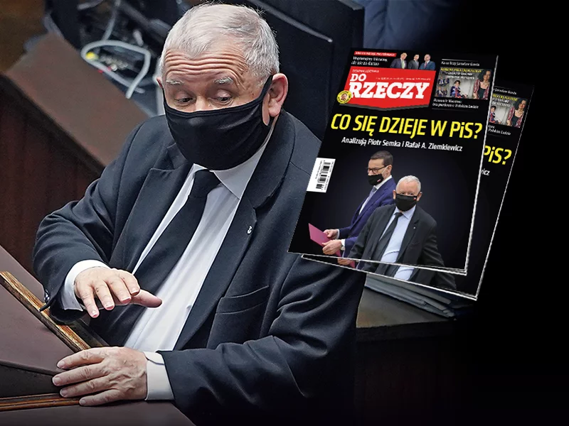 Co się dzieje w PiS? Okładka najnowszego numeru "Do Rzeczy"