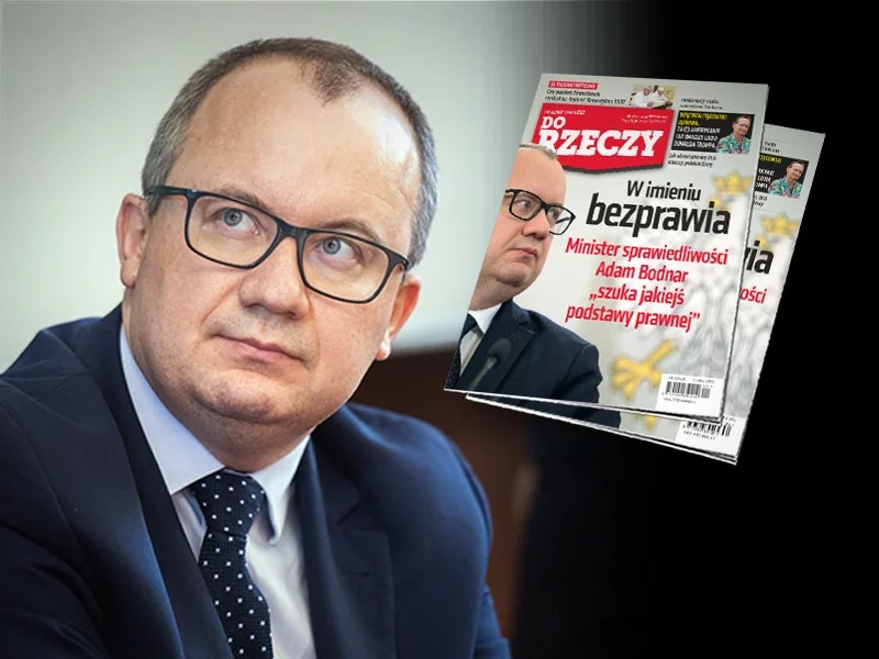 Adam Bodnar na okładce najnowszego wydania "Do Rzeczy"