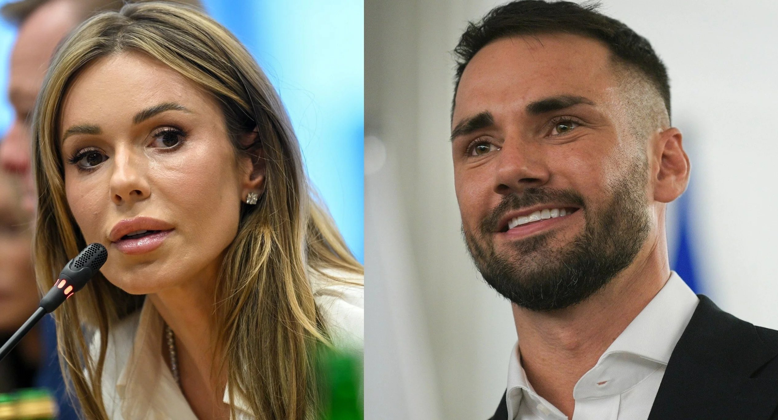 Piosenkarka Dorota "Doda" Rabczewska / poseł Łukasz Litewka