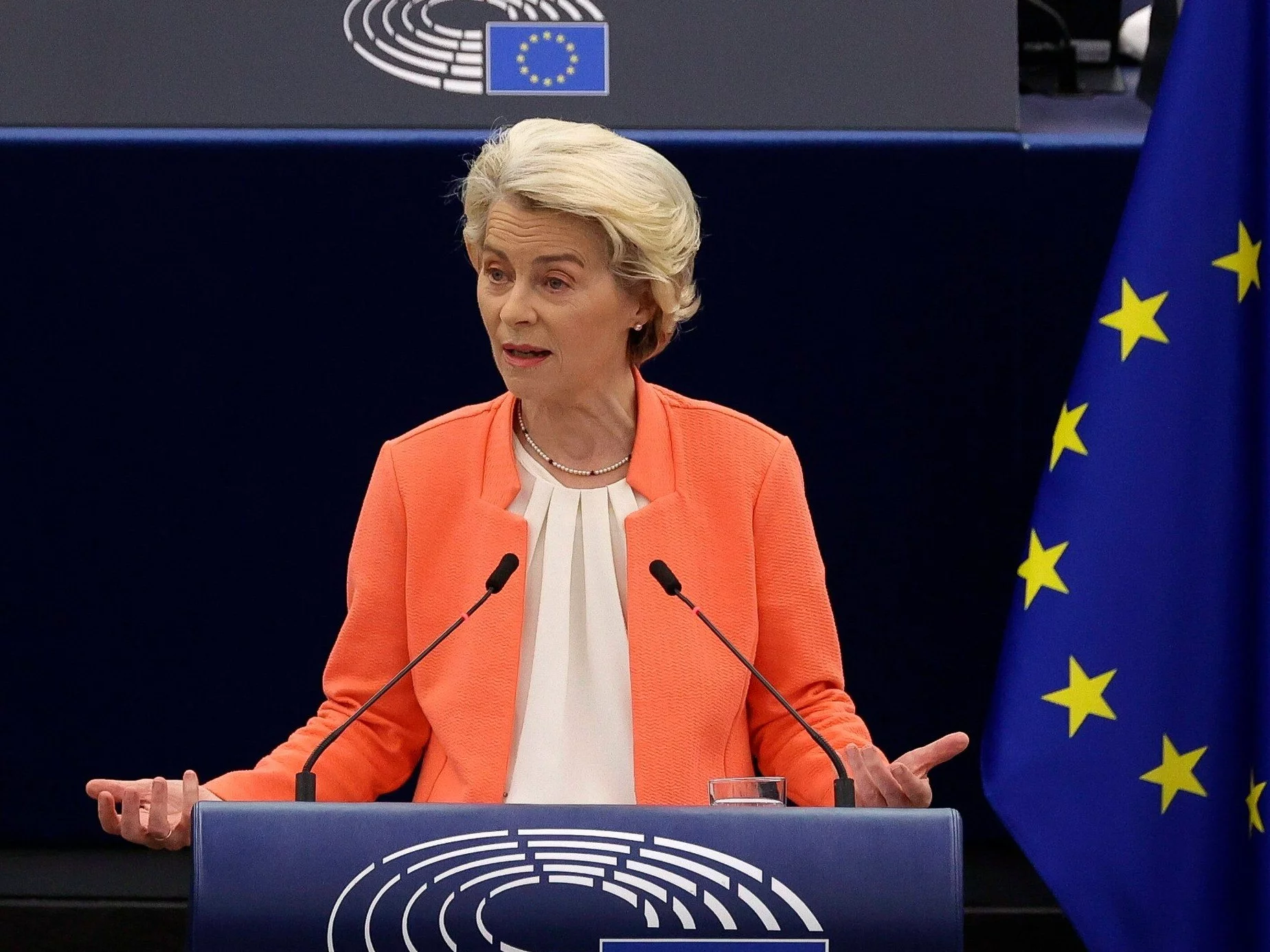 Przewodnicząca Komisji Europejskiej Ursula von der Leyen