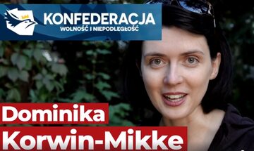 Dominika Korwin-Mikke w spocie Konfederacji