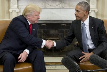 Donald Trump i Barack Obama