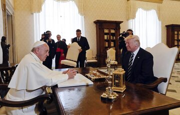 Donald Trump na audiencji u papieża Franciszka