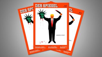 Donald Trump na okładce "Der Spiegel"