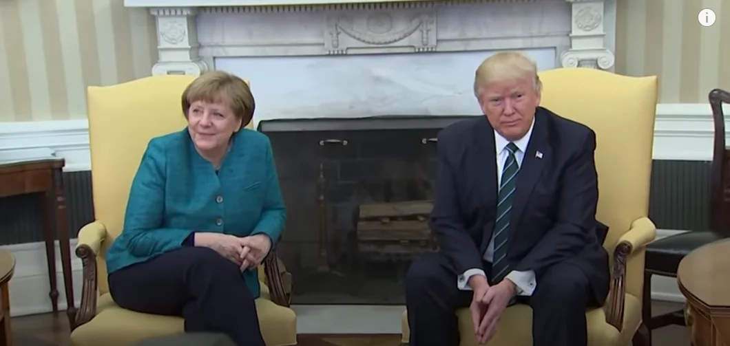 Angela Merkel, Donald Trump