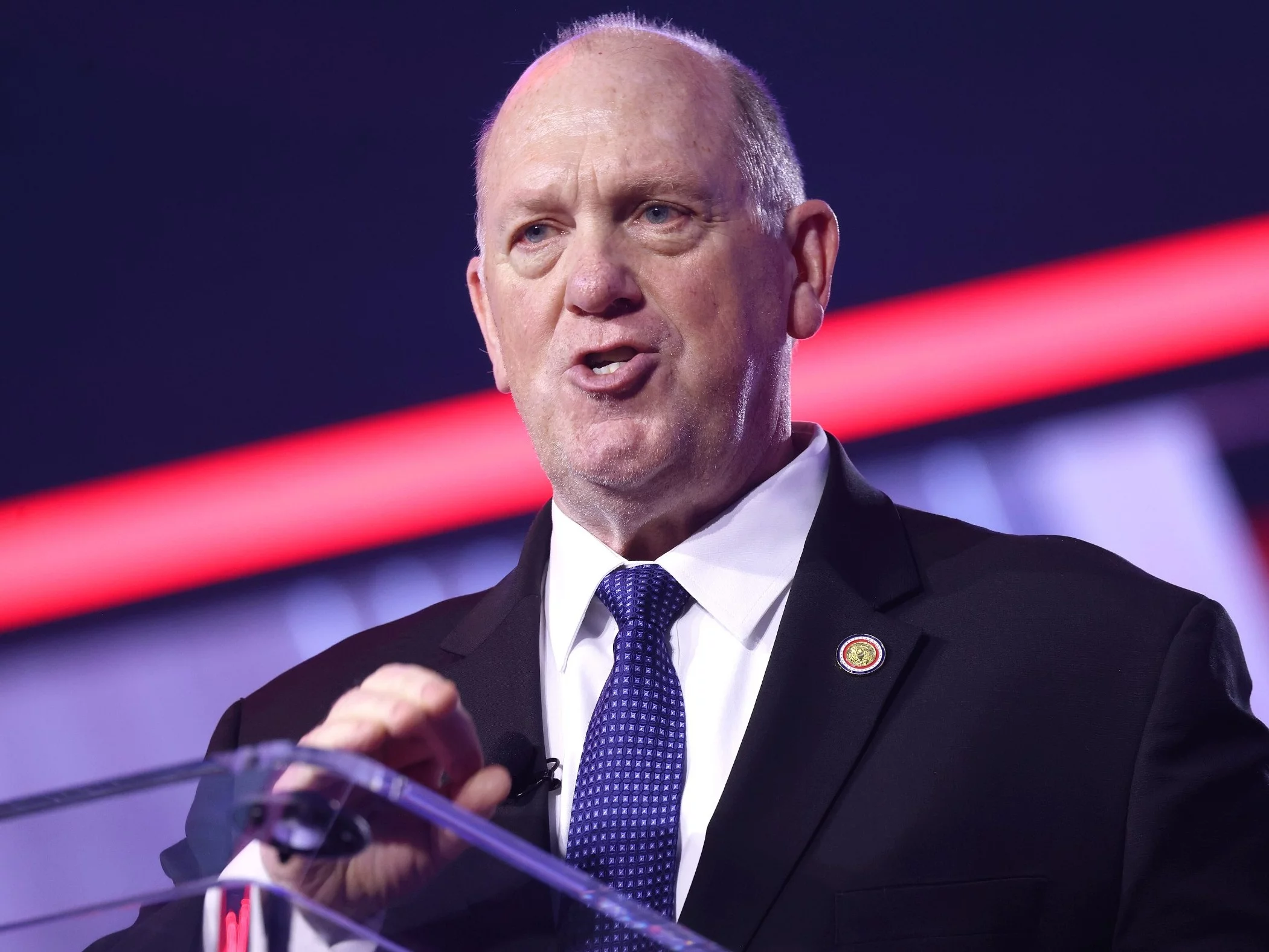 Tom Homan, pełnomocnik USA ds. polityki imigracyjnej, nazywany "carem od granicy"