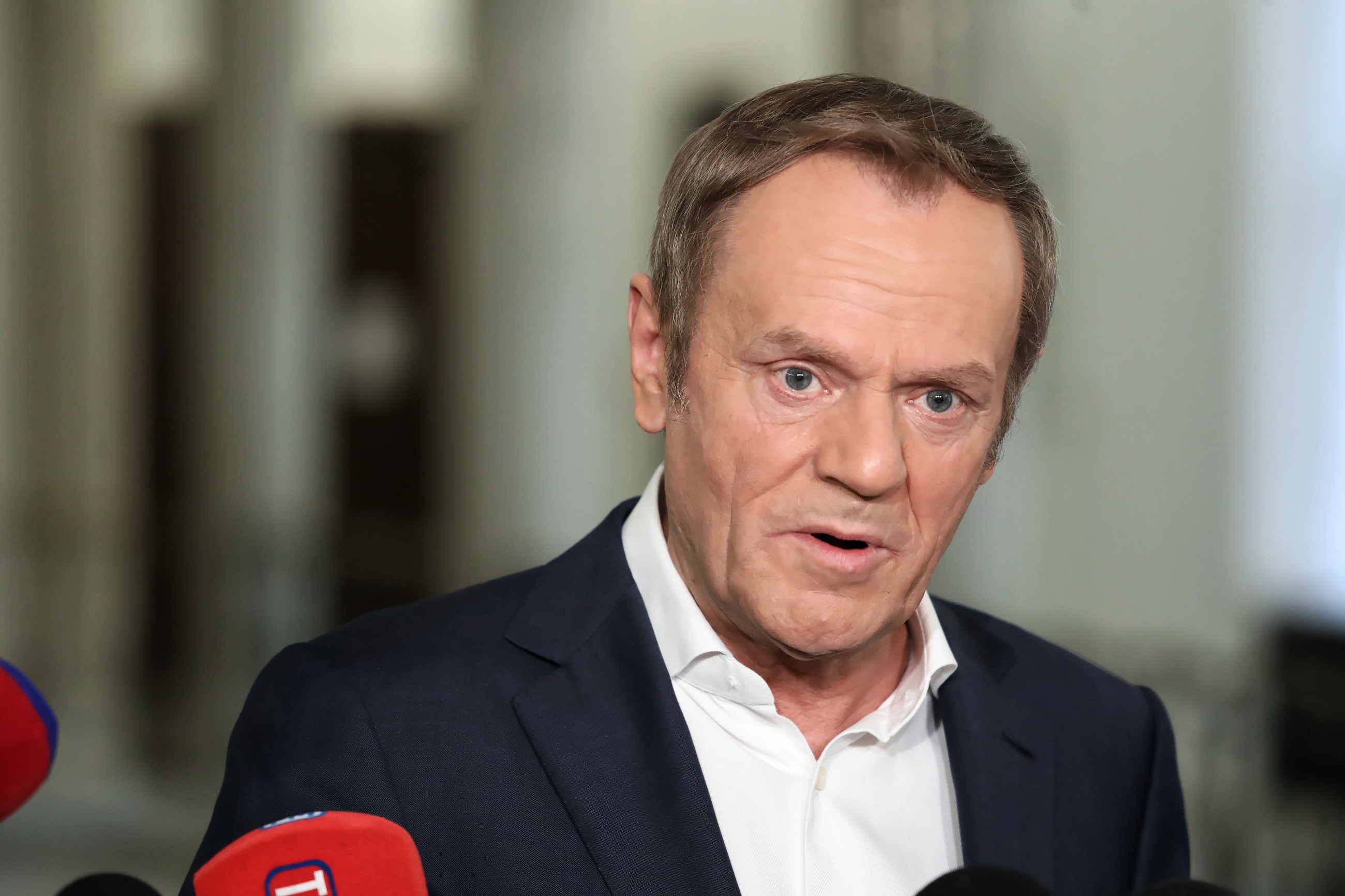 Przewodniczący Platformy Obywatelskiej Donald Tusk