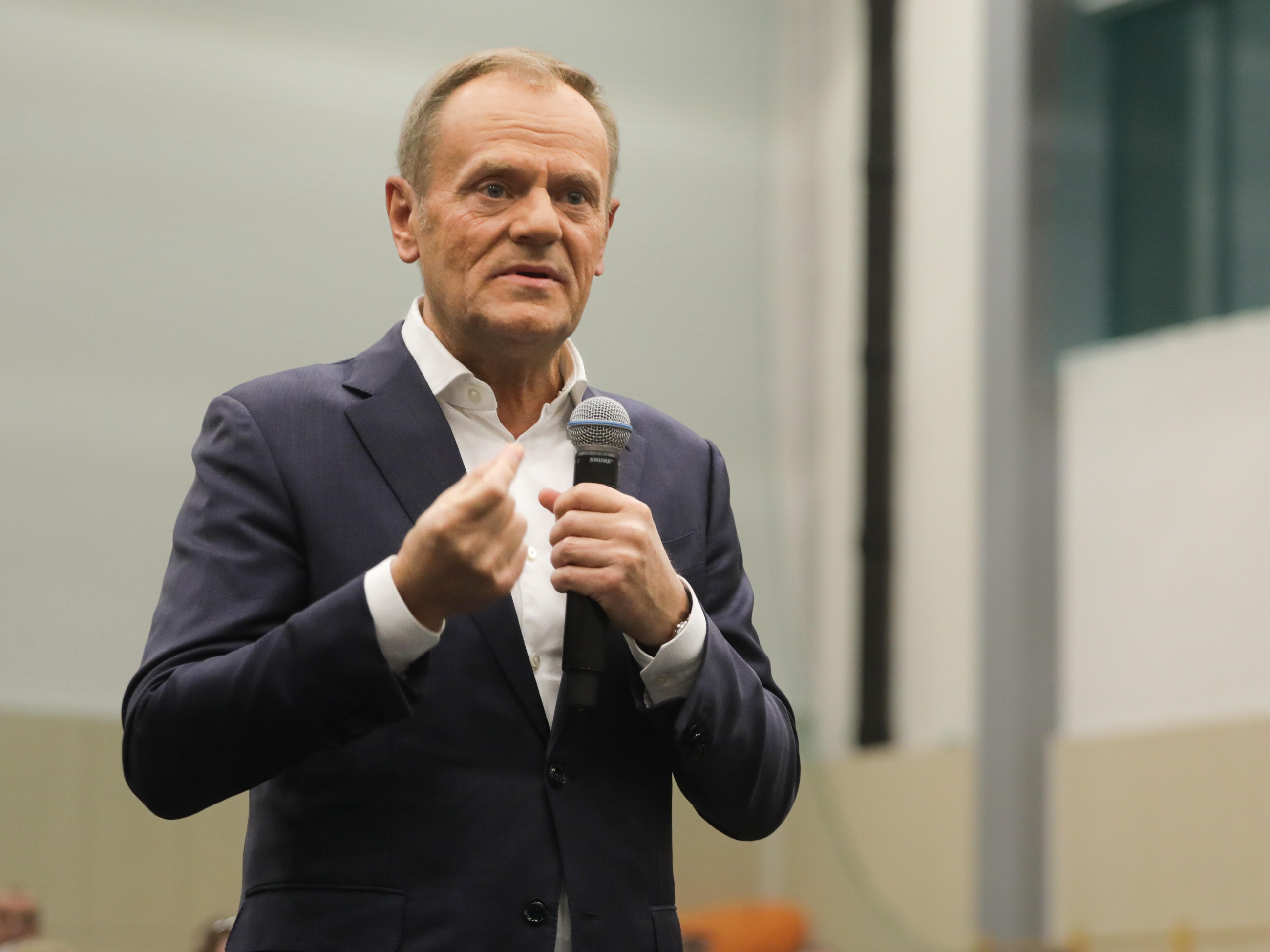 Przewodniczący Platformy Obywatelskiej Donald Tusk