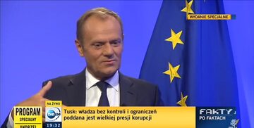 Donald Tusk w TVN24