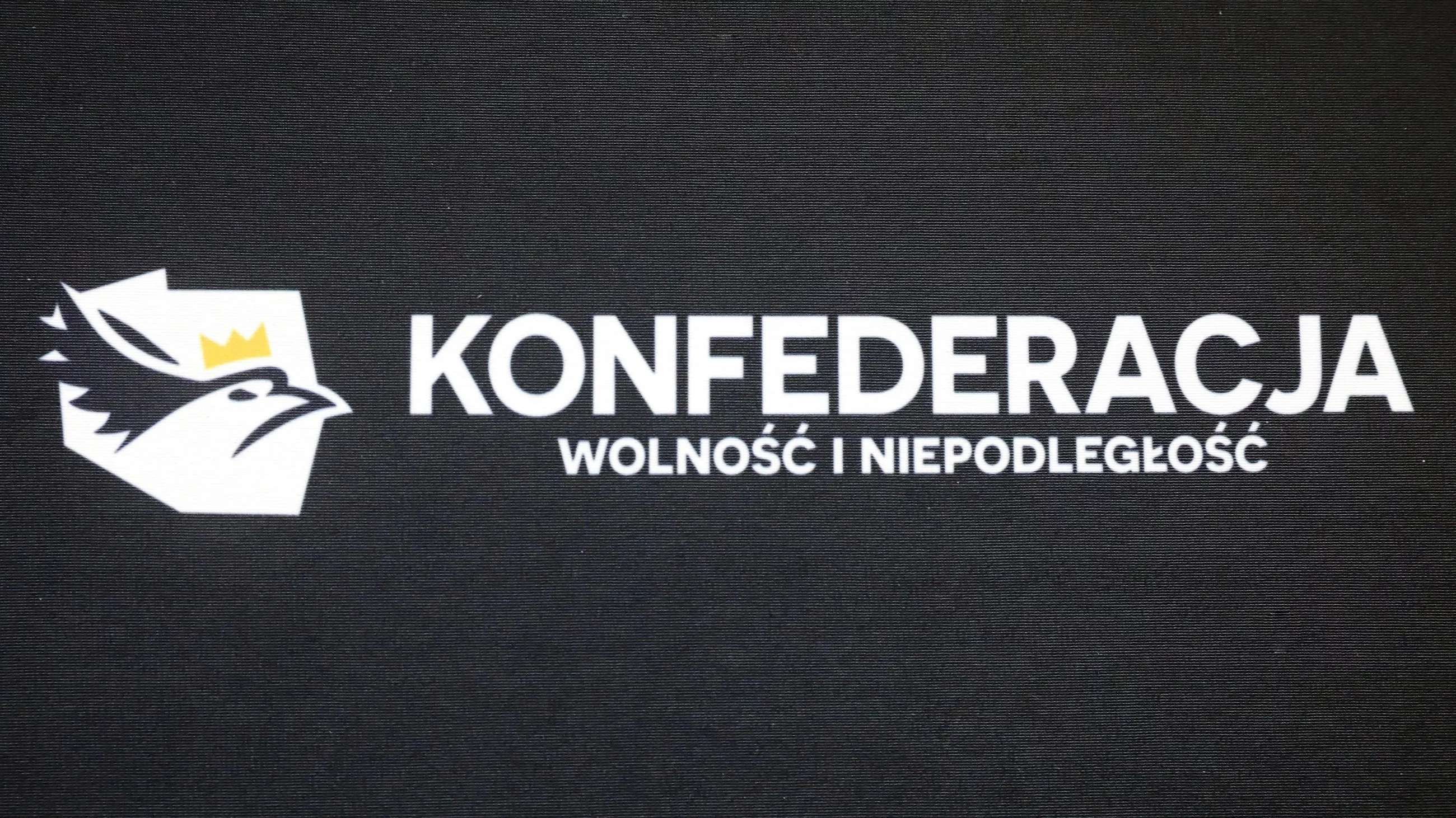 Baner Koła Poselskiego Konfederacja w Sejmie