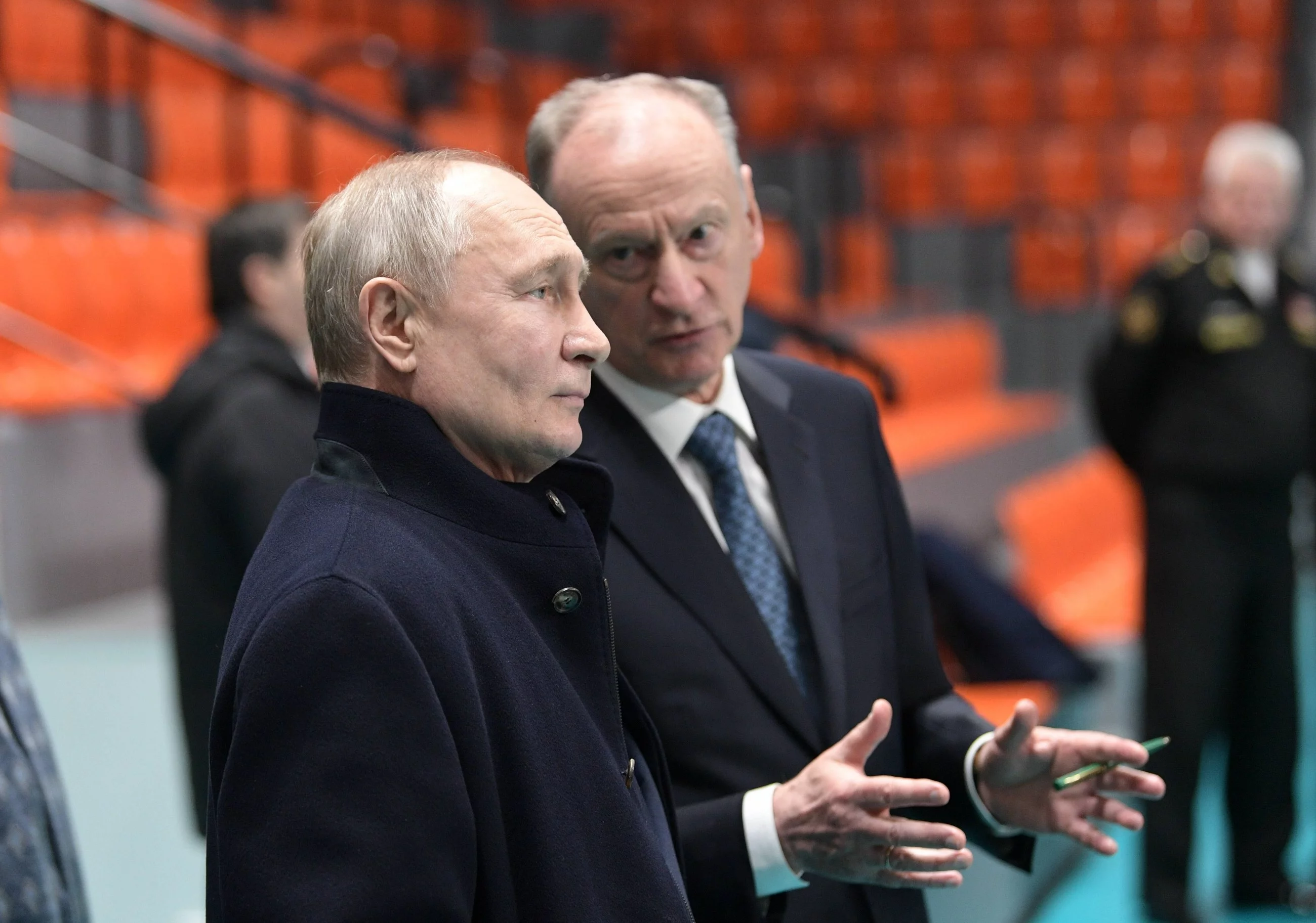 Władimir Putin i Nikołaj Patruszew