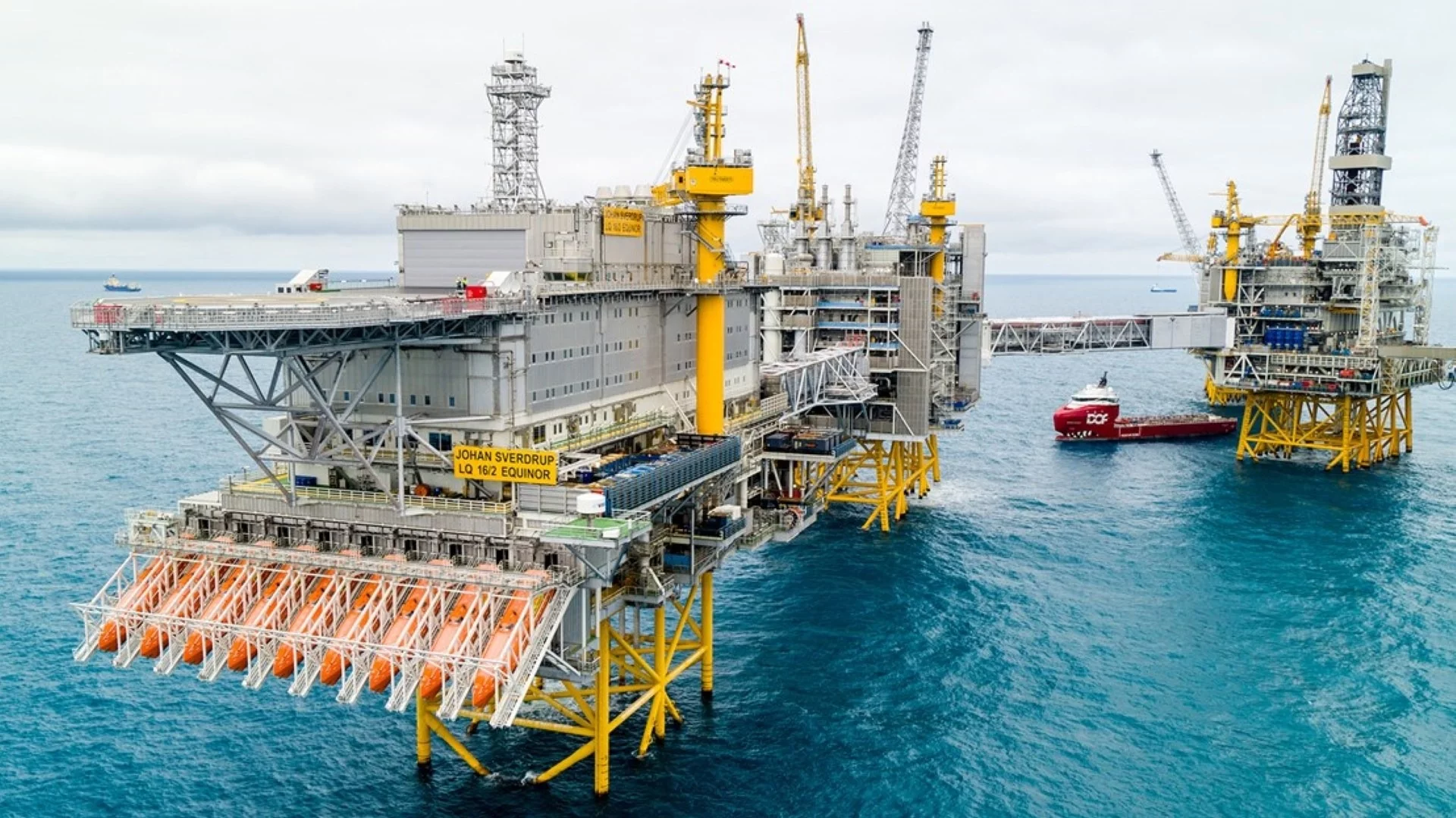 Wydobycie ropy ze złoża Johan Sverdrup