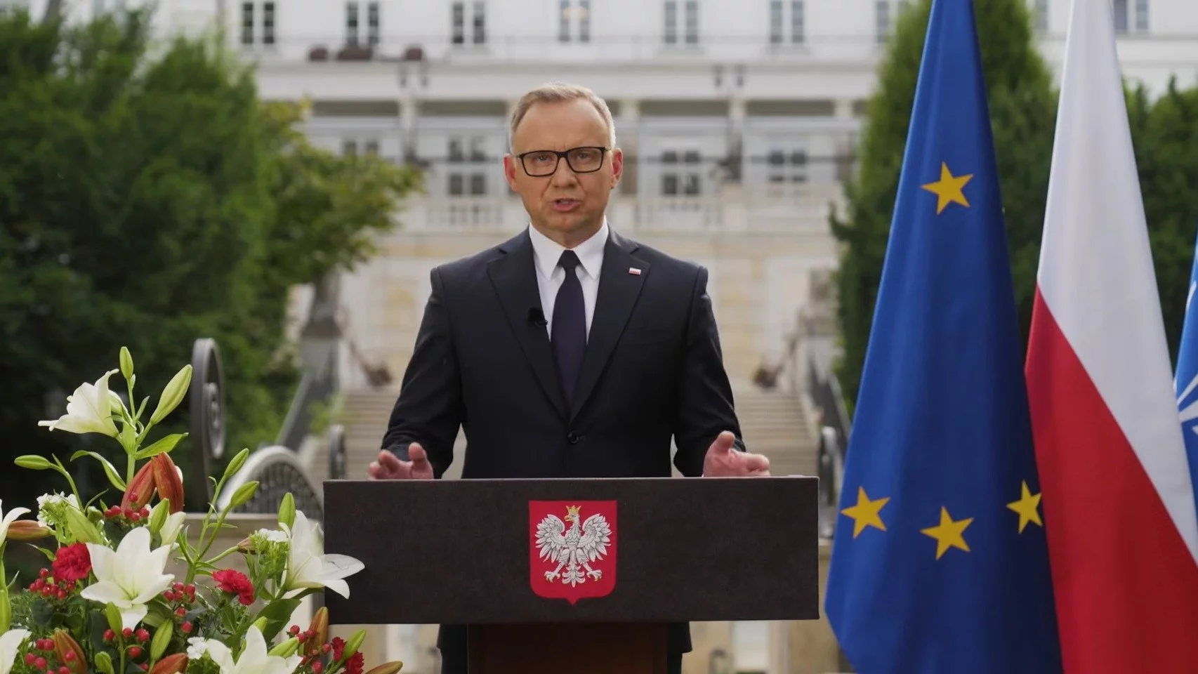 "Сдержал слово". Президент Дуда произнес прощальное обращение