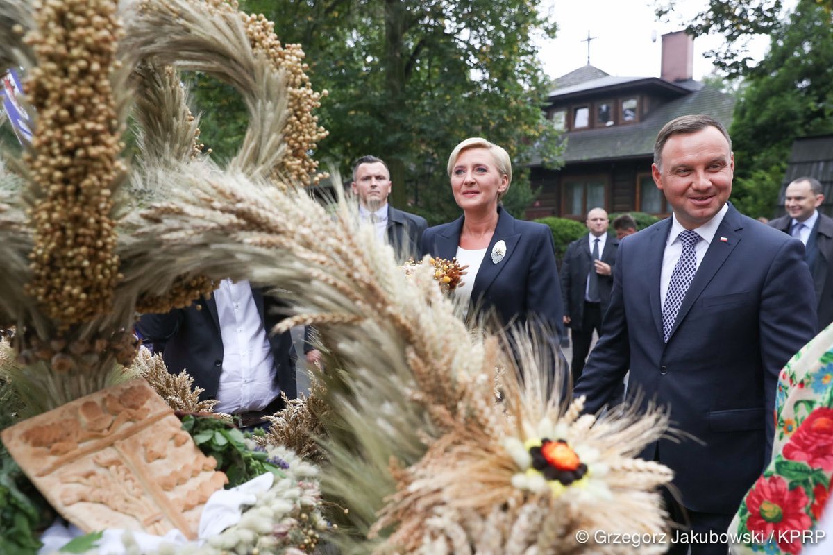 Dożynki Prezydenckie w Spale