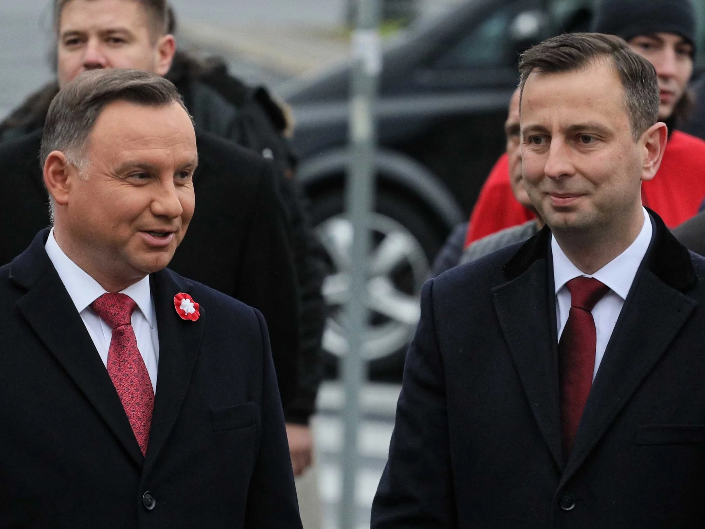 Prezydent Andrzej Duda i szef PSL Władysław Kosiniak-Kamysz