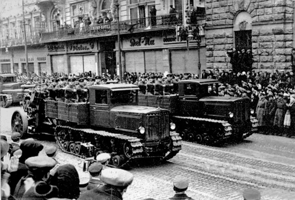 Defilada sowiecka we Lwowie, jesień 1939