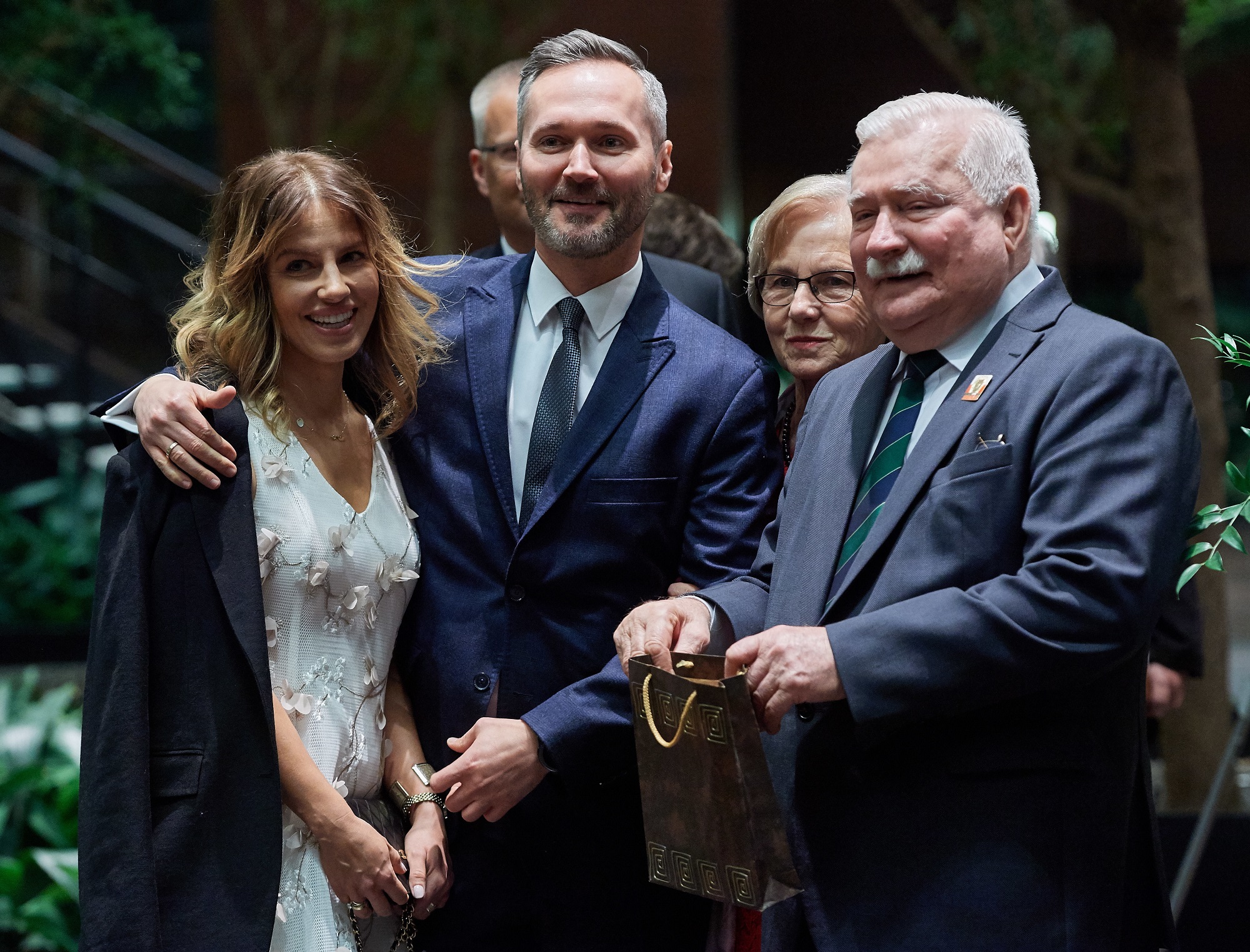 Jarosław Wałęsa, Danuta Wałęsa, Lech Wałęsa