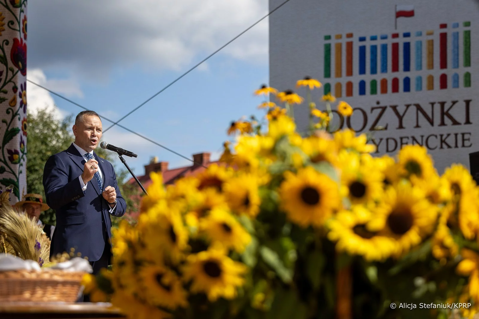 Karol Nawrocki na Dożynkach Prezydenckich 2026