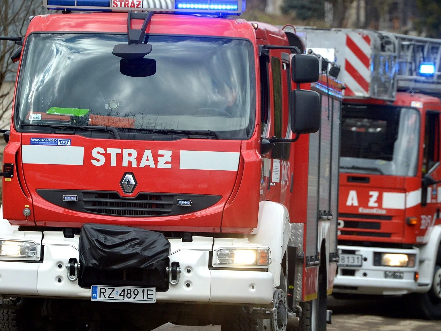 Alarm dla policjantów w czterech województwach. Straż pożarna w stanie gotowości