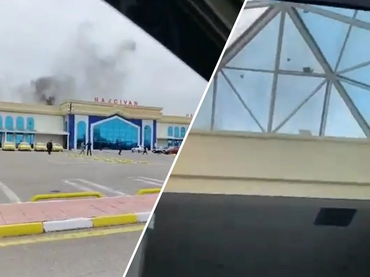 Wystrzelone z Irany pociski i drony uderzyły w lotnisko w Azerbejdżanie