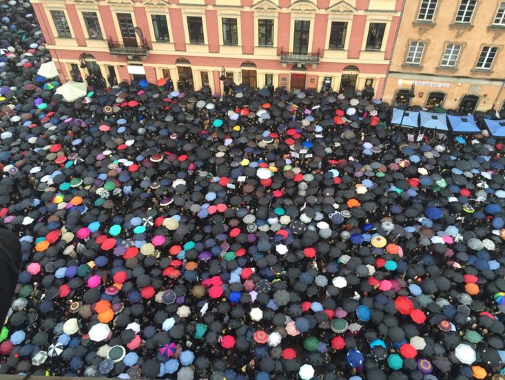 Ogólnopolski Strajk Kobiet odbył się 3 października