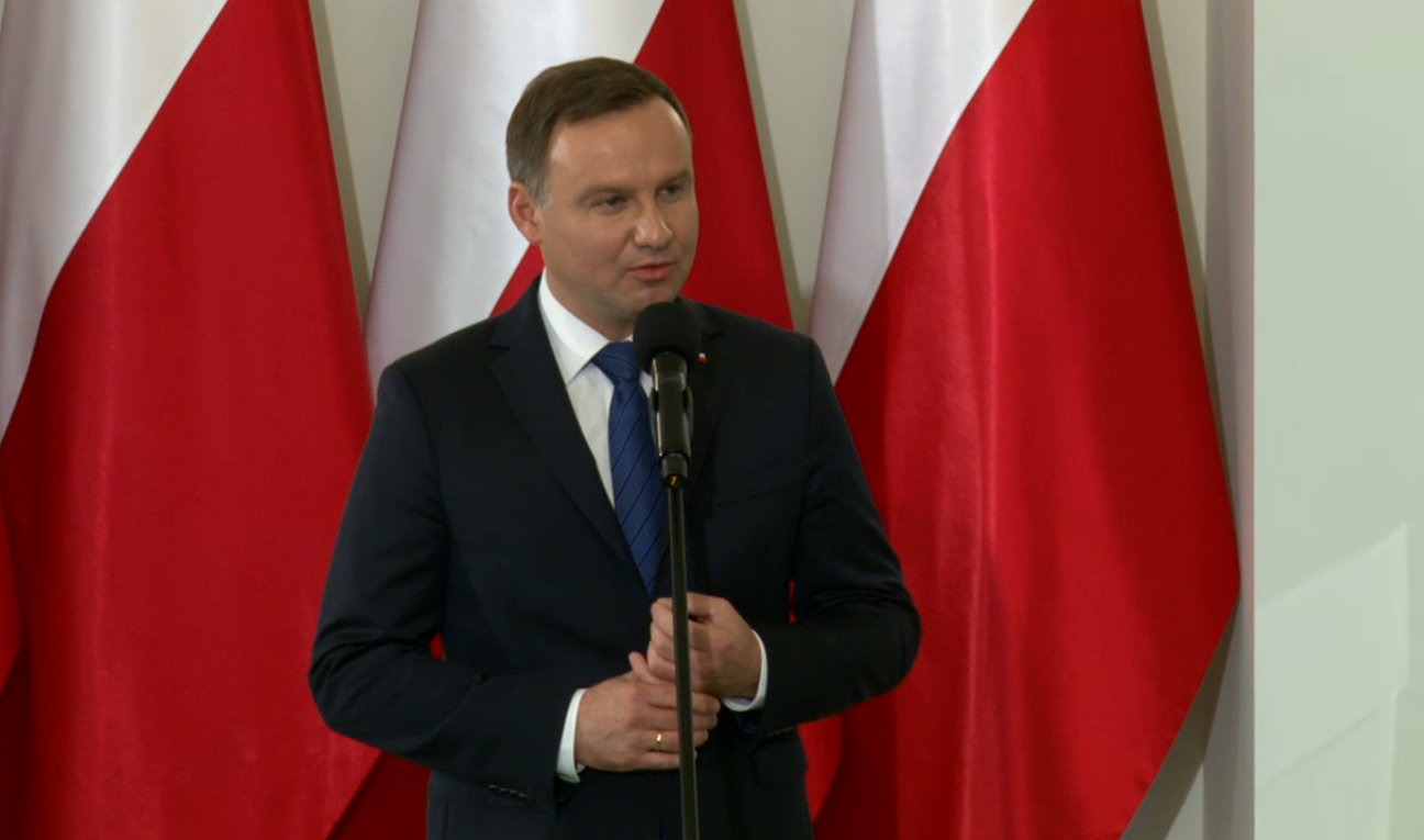 Prezydent Andrzej Duda