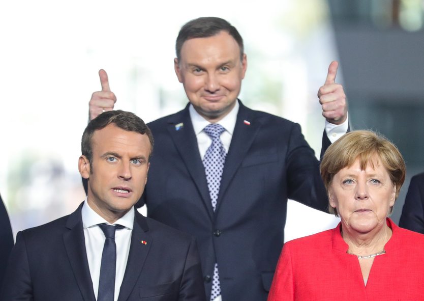 Andrzej Duda na szczycie NATO w Brukseli