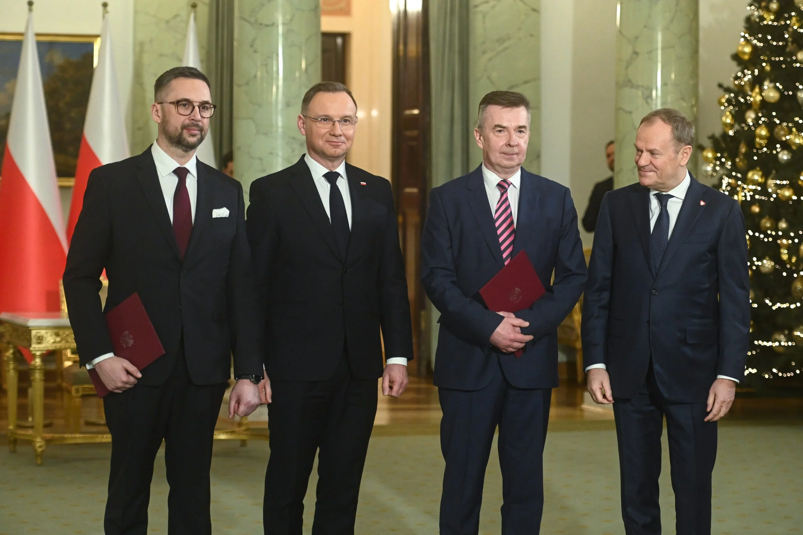 Marcin Kulasek, Andrzej Duda, Dariusz Wieczorek, Donald Tusk