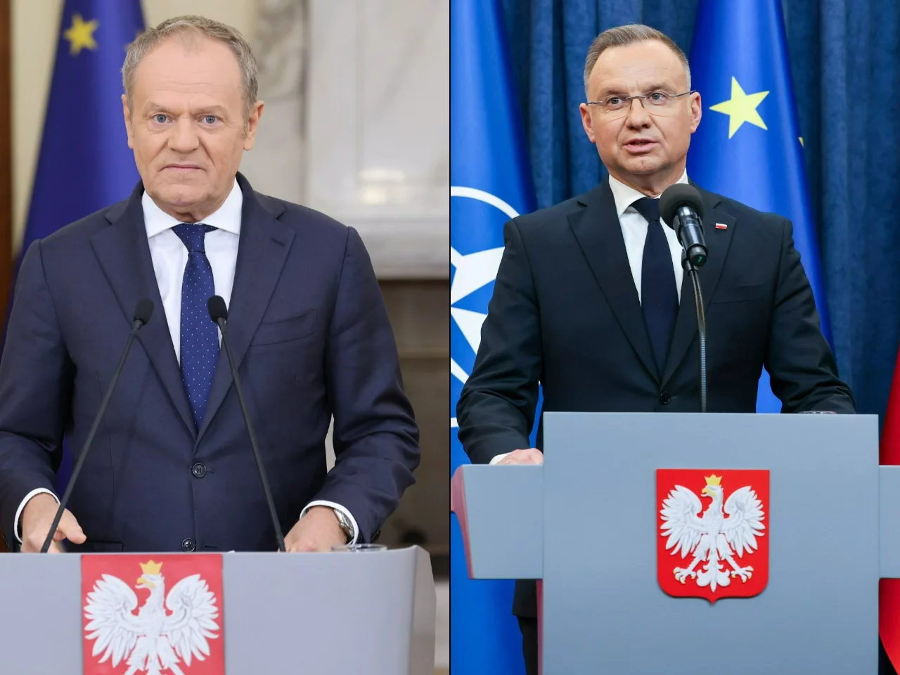 Donald Tusk, Andrzej Duda