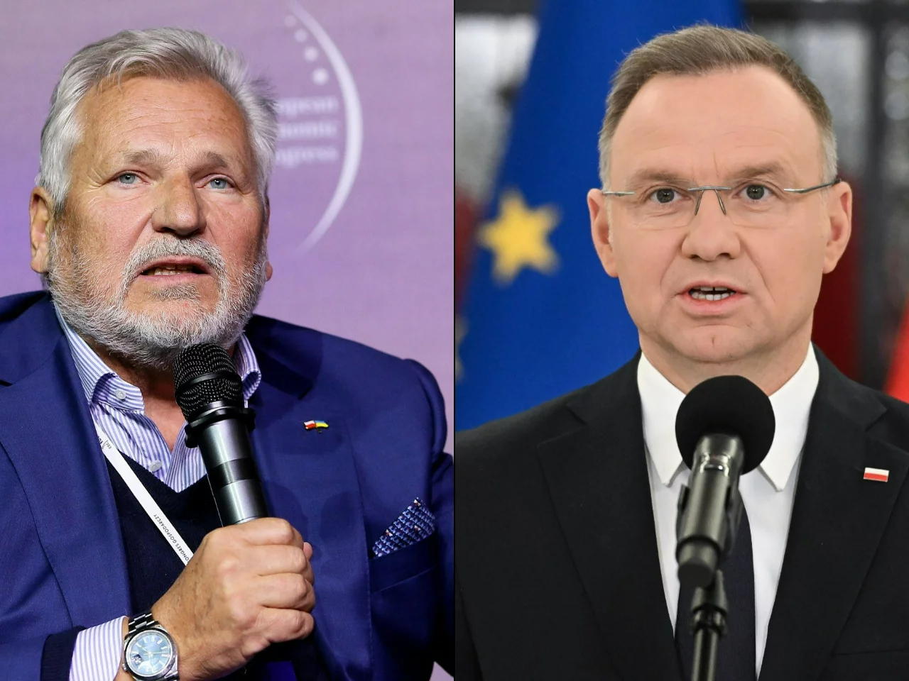 Aleksander Kwaśniewski i Andrzej Duda