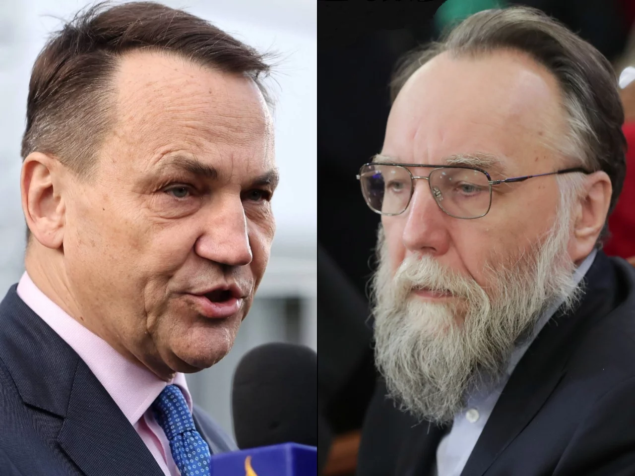 "Co za przypadek". Sikorski o wpisie Aleksandra Dugina