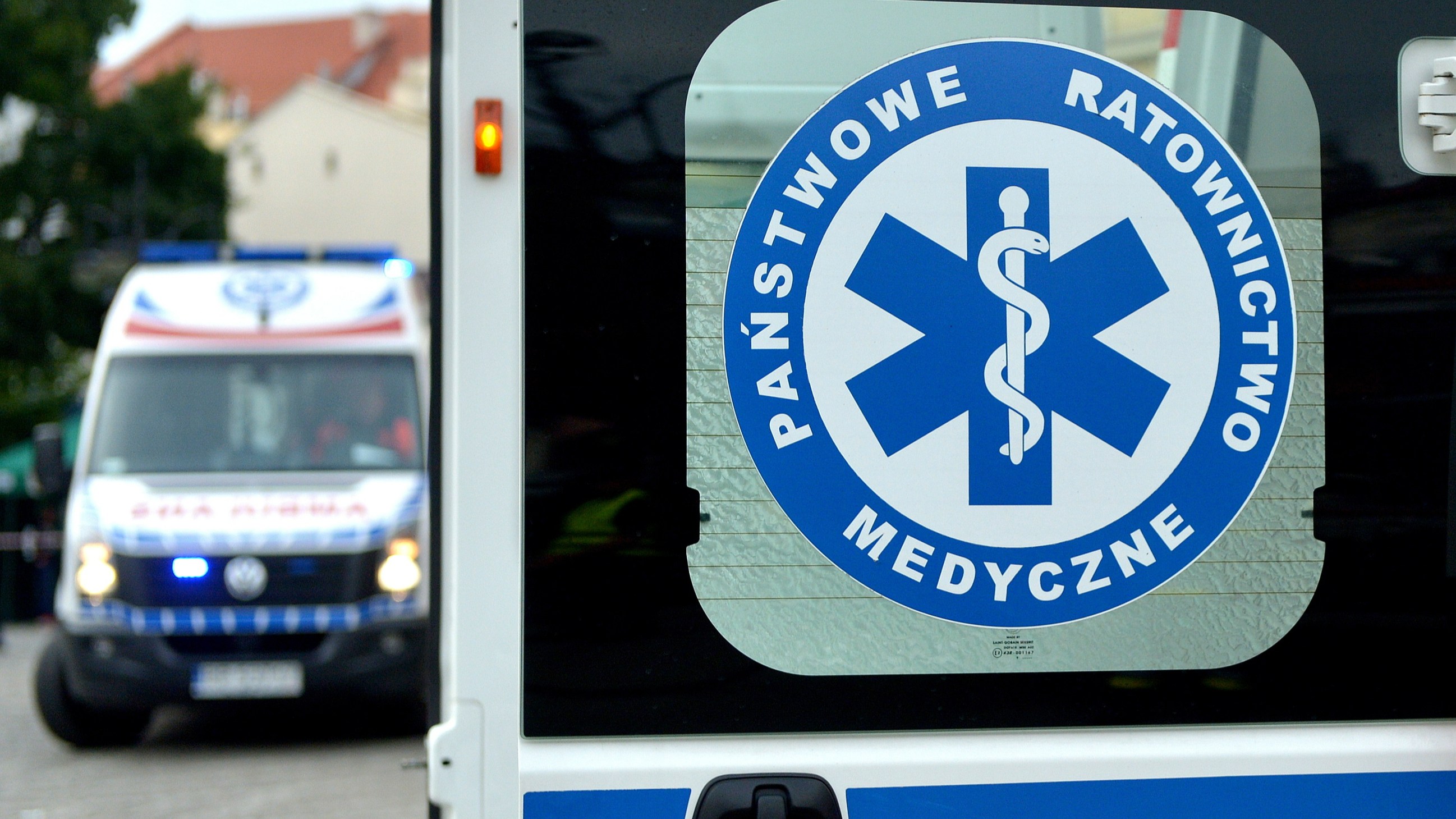 Ambulans pogotowia ratunkowego w Przemyślu