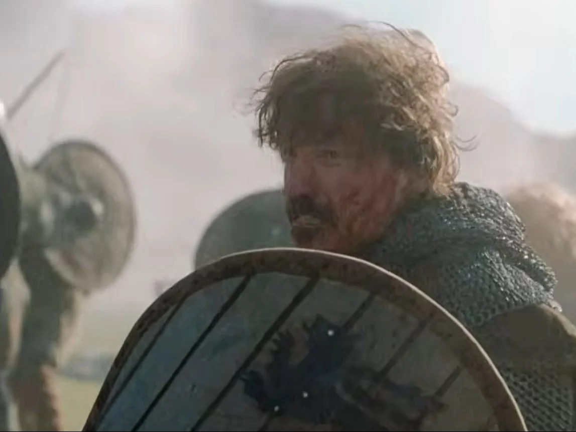 Kadr z filmu "Król i zdobywca"