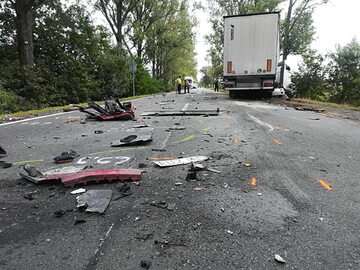 Dwoje Polaków zginęło w wypadku drogowym na Węgrzech.