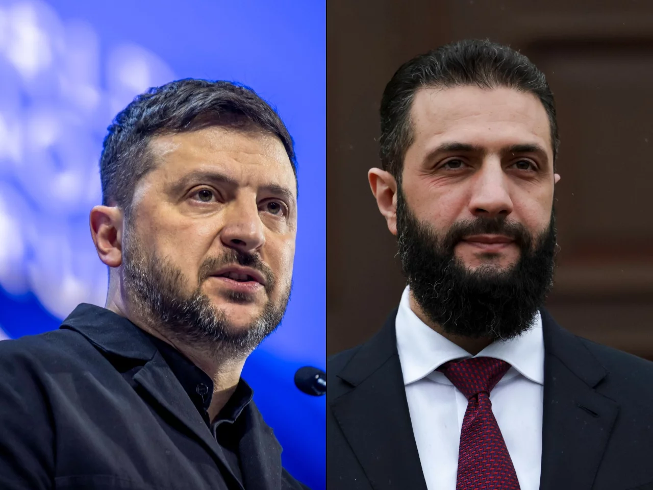 Wołodymyr Zełenski, Ahmed al-Szara