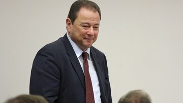 Dyrektor Akademii Dyplomatycznej Ukrainy ambasador Serhiy Korsunski