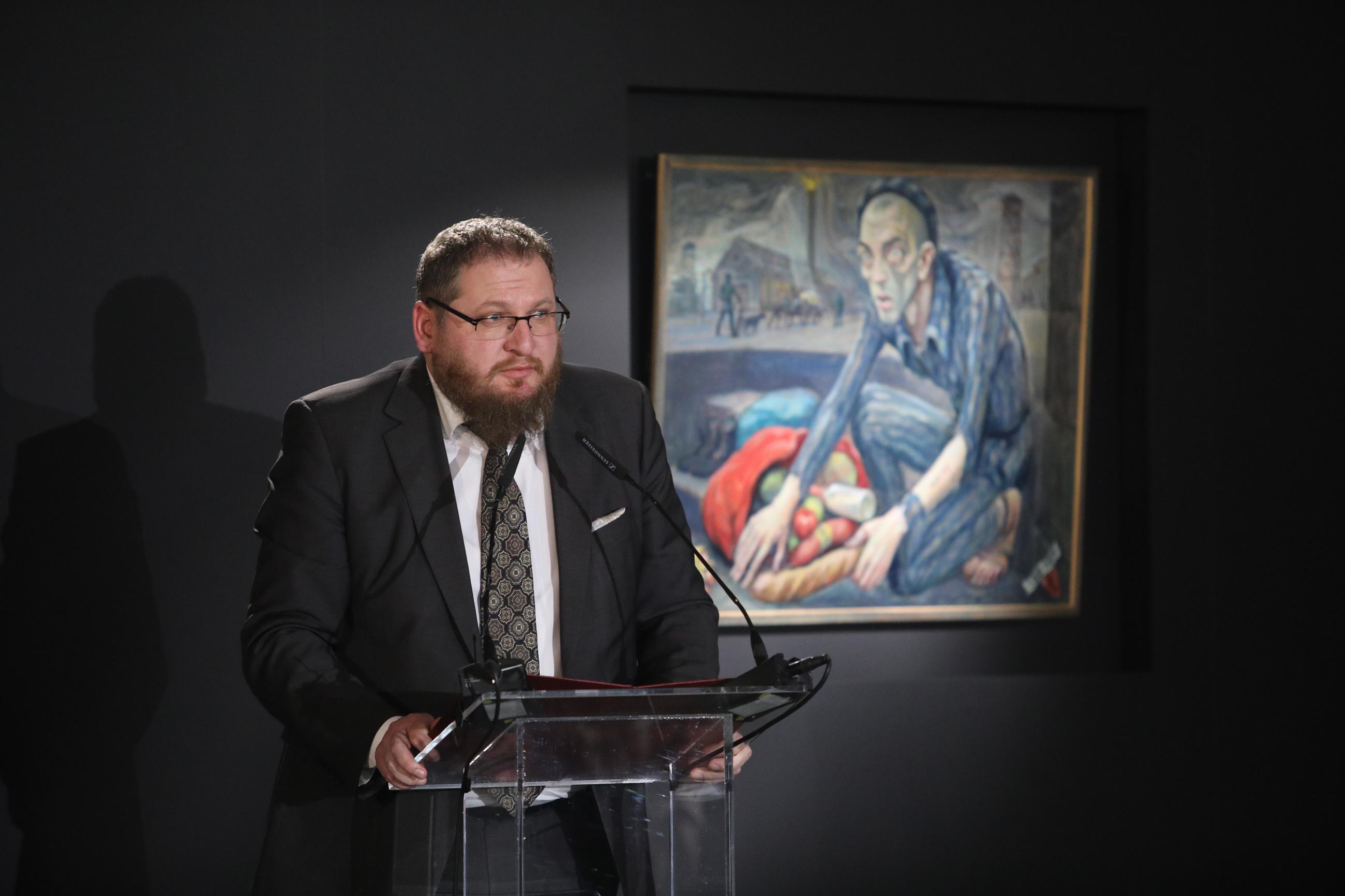 Dyrektor Muzeum Auschwitz Piotr Cywiński