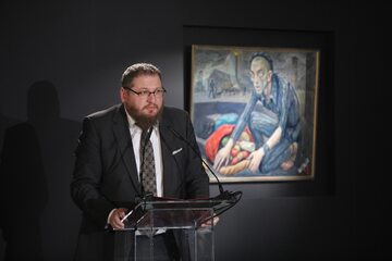 Dyrektor Muzeum Auschwitz Piotr Cywiński