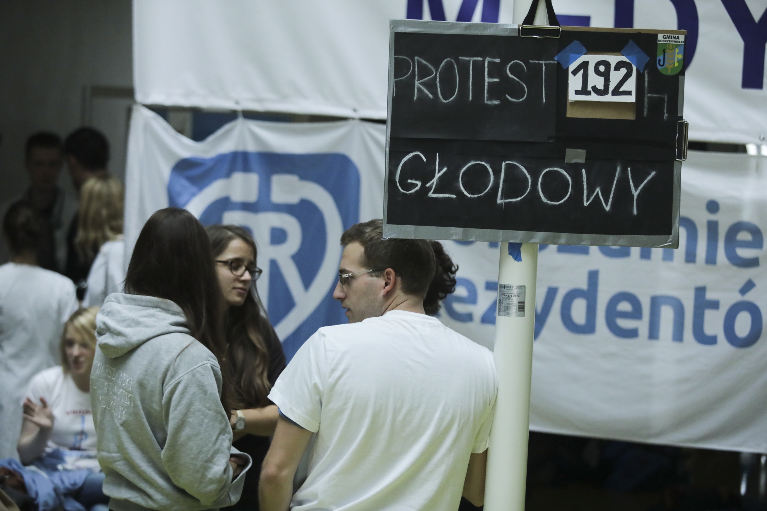 Protest głodowy lekarzy rezydentów